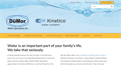 Desktop Screenshot of dumorwater.com